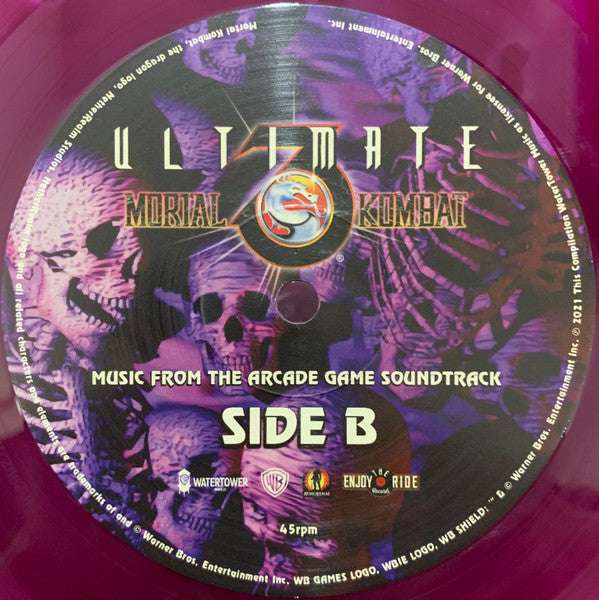 Dan Forden - Ultimate Mortal Kombat 3: Music From The Arcade Game Soundtrack ("PURPLE SKELETON EXPLOSION" VINYL) | Near Mint (NM or M-)--