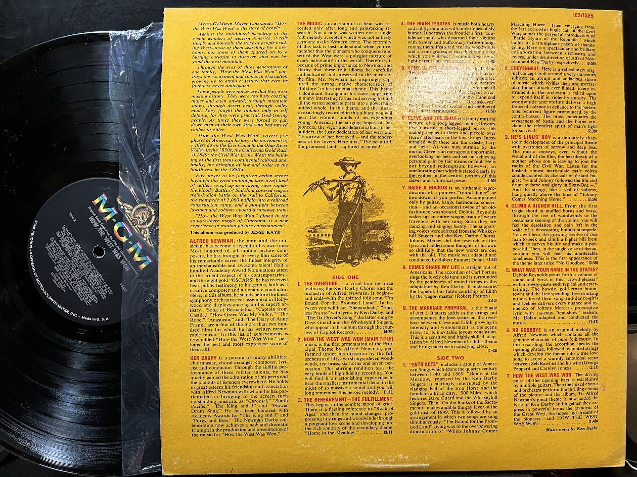 Alfred Newman - How The West Was Won, Original Soundtrack (VINYL) | Near Mint (NM) Near Mint (NM)-