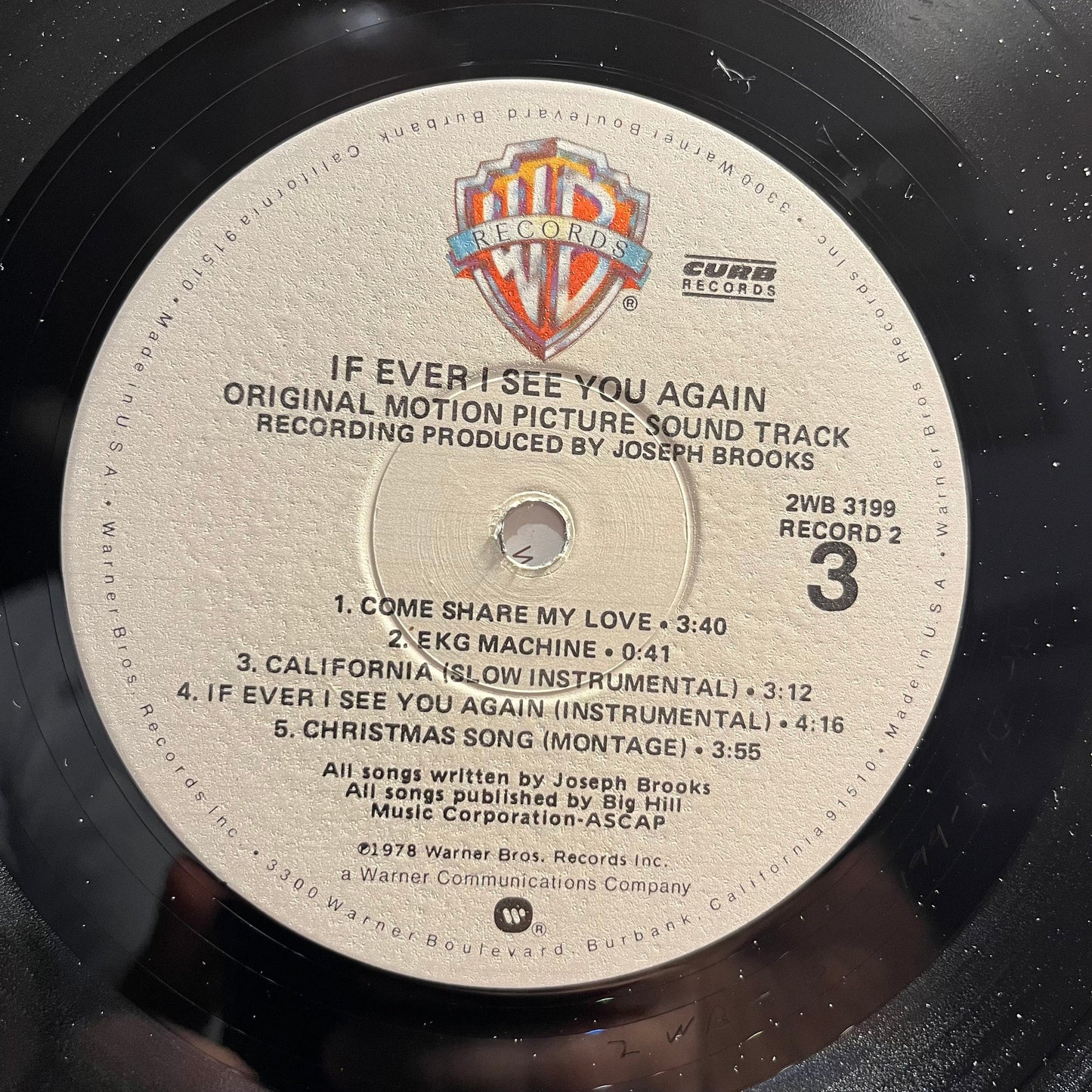 Joseph Brooks - If Ever I See You Again (Original Motion Picture Soundtrack) | Near Mint (NM) Near Mint (NM)--
