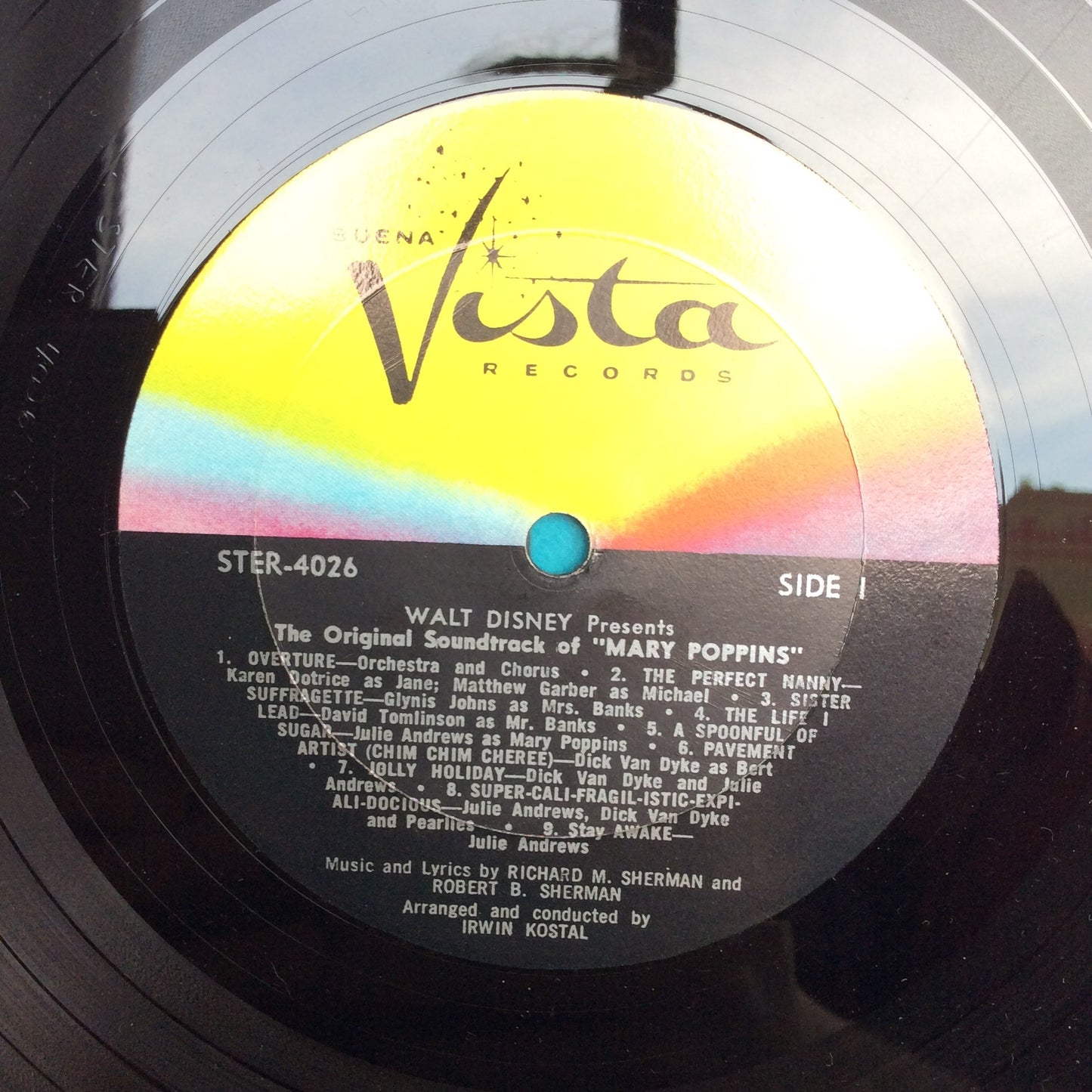 Richard M. Sherman - Mary Poppins (Original Cast Sound Track) (VINYL) | Very Good Plus (VG+)-