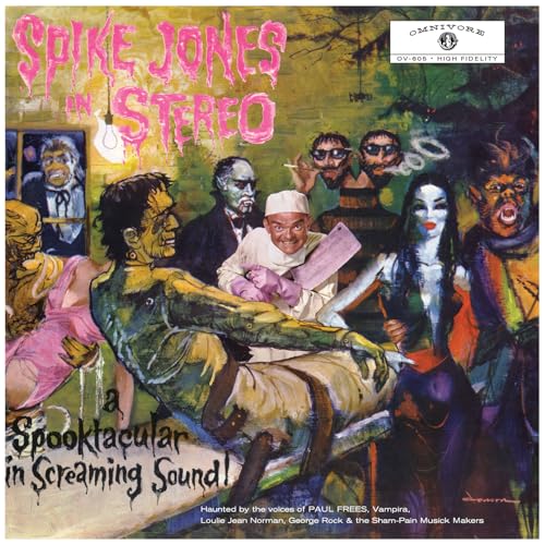 Spike Jones - Spike Jones In Stereo: A Spooktacular In Screaming Sound! (Slime Green VINYL) | Mint (M) Mint (M)-
