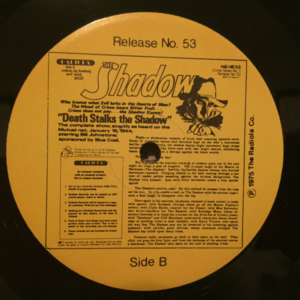 The Shadow *SEALED* | Mint (M) Near Mint (NM)-