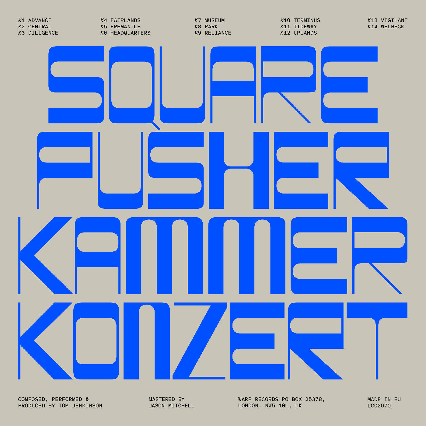 Squarepusher - Kammerkonzert (CD) |-