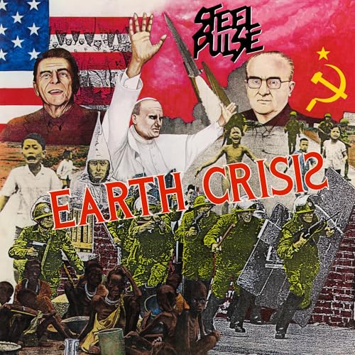 Steel Pulse - Earth Crisis (Red/Yellow/Green VINYL) | Mint (M) Mint (M)-