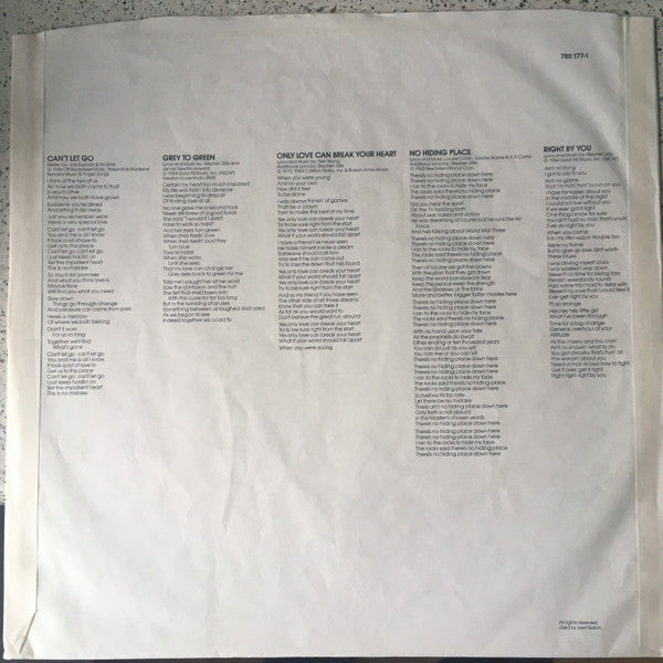 Stephen Stills - Right By You | Near Mint (NM) Near Mint (NM)-