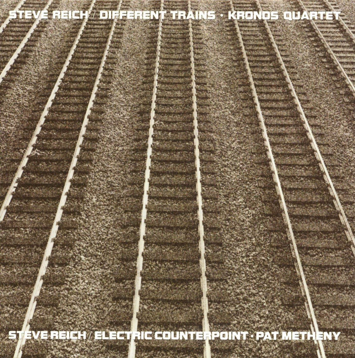 STEVE REICH - Different Trains / Electric Counterpoint |-