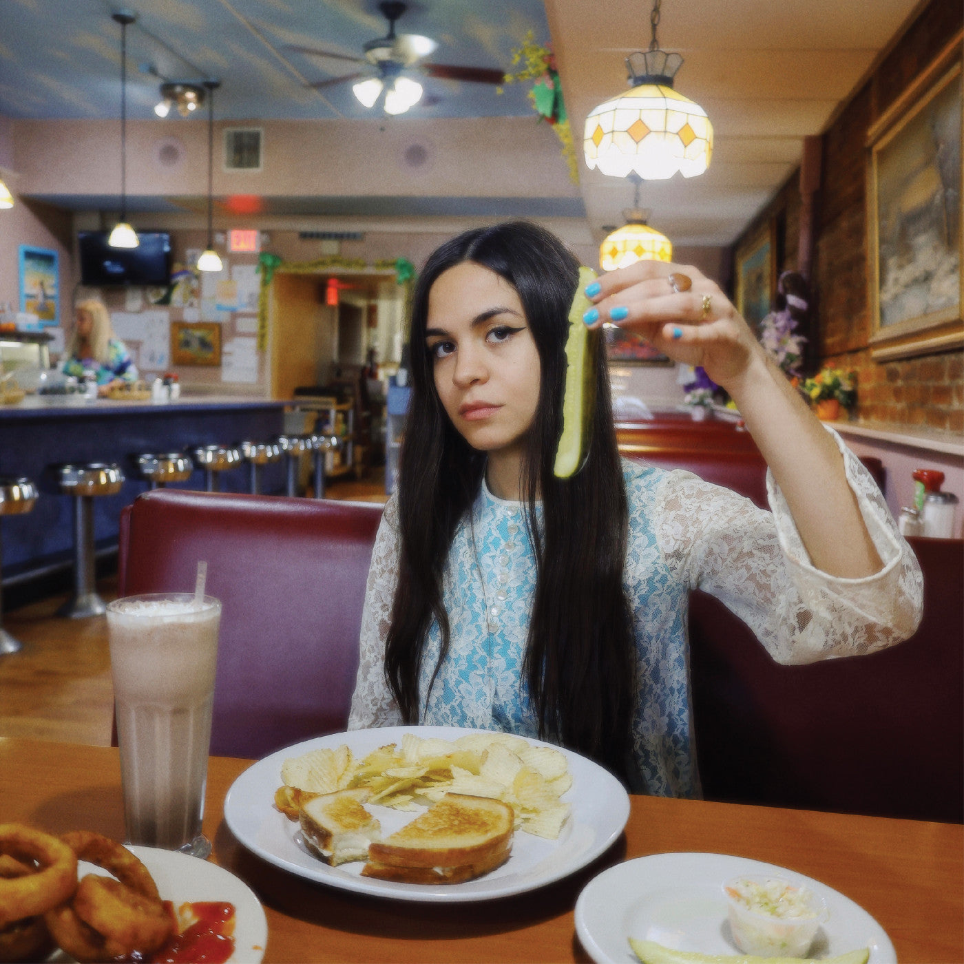 Storey Littleton - At A Diner (Blue Vinyl) | Mint (M) Mint (M)-