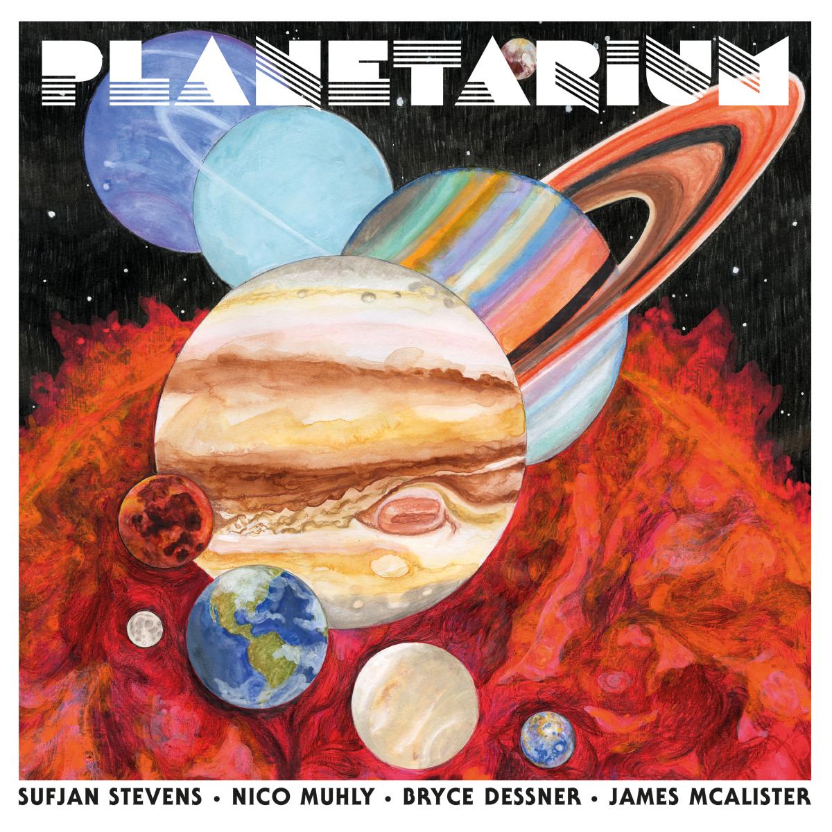 Sufjan Stevens / Bryce Dessner / Nico Muhly - PLANETARIUM (CD) | Mint (M) Mint (M)-