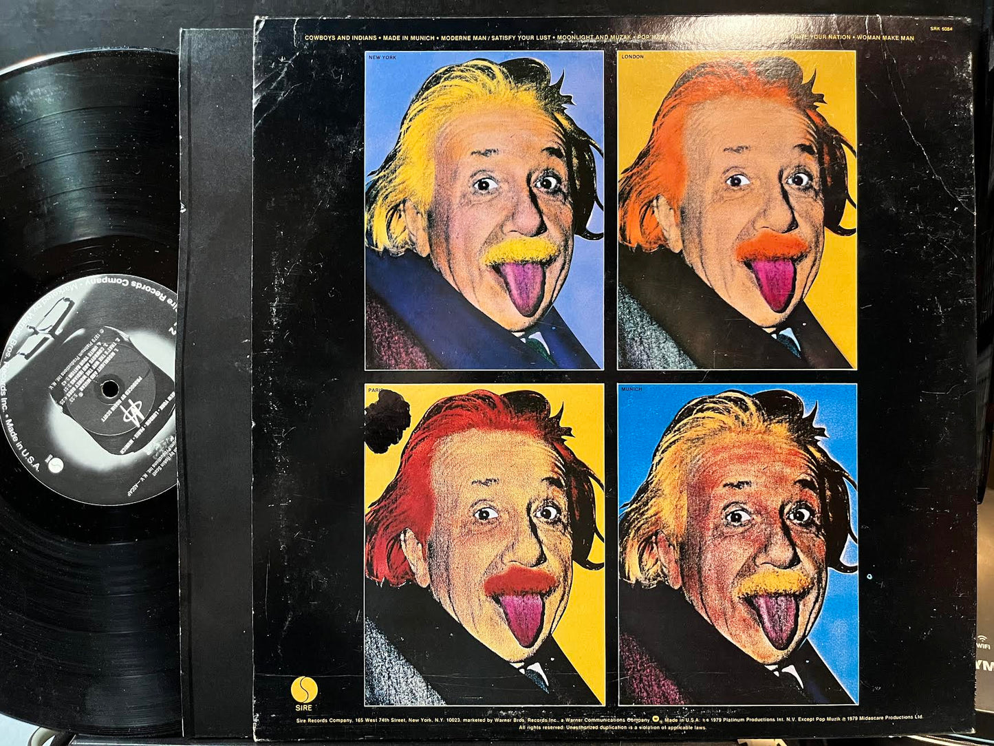M (2) - New York, London, Paris, Munich (PROMO VINYL) | Near Mint (NM) Excellent (EX)--