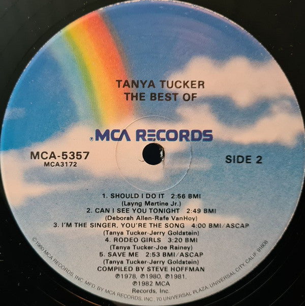 Tanya Tucker - The Best Of Tanya Tucker | Near Mint (NM) Near Mint (NM)-