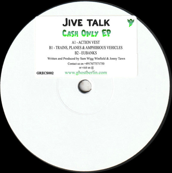 Jive Talk (3) Cash Only EP 12" Mint (M) Generic-