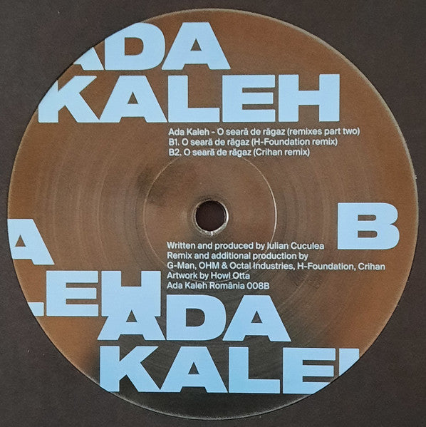 O Seara De Ragaz (Remixes Part Two) | Mint (M) Generic--