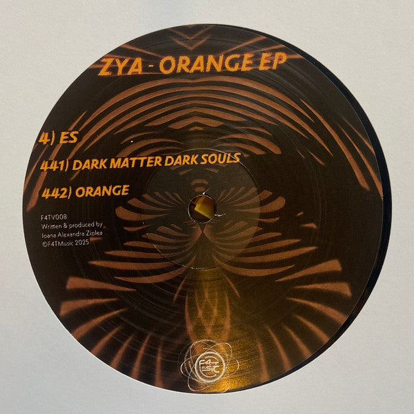 Zya (3) - Orange EP (VINYL) | Mint (M) Mint (M)--