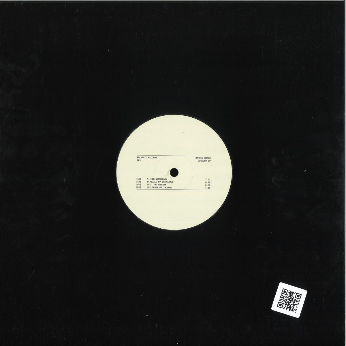 Darren Roach - Lovejoy (VINYL 12" Archivio Records ARCH003) | NEW Mint (M) Mint (M)--