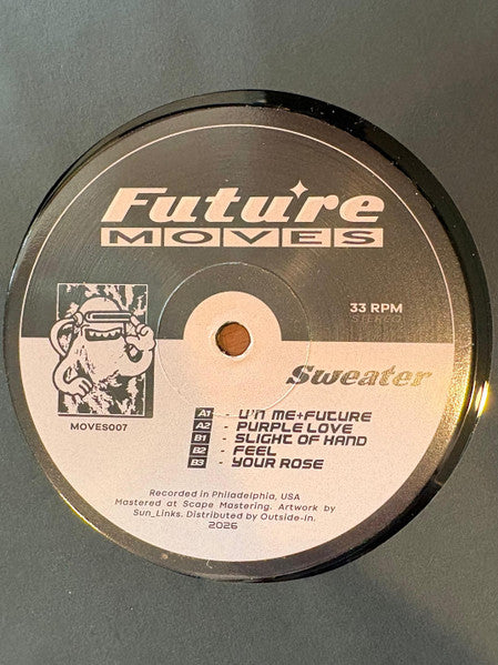 Sweater - Future Moves (VINYL) | Mint (M) Mint (M)--