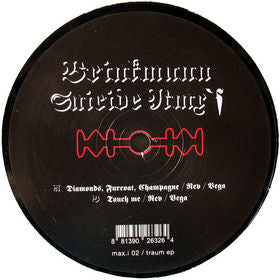 SUICIDE VS. BRINKMANN - Diamonds, Furcoat, Champagne/Touch Me (VINYL) | Mint (M) Mint (M)--
