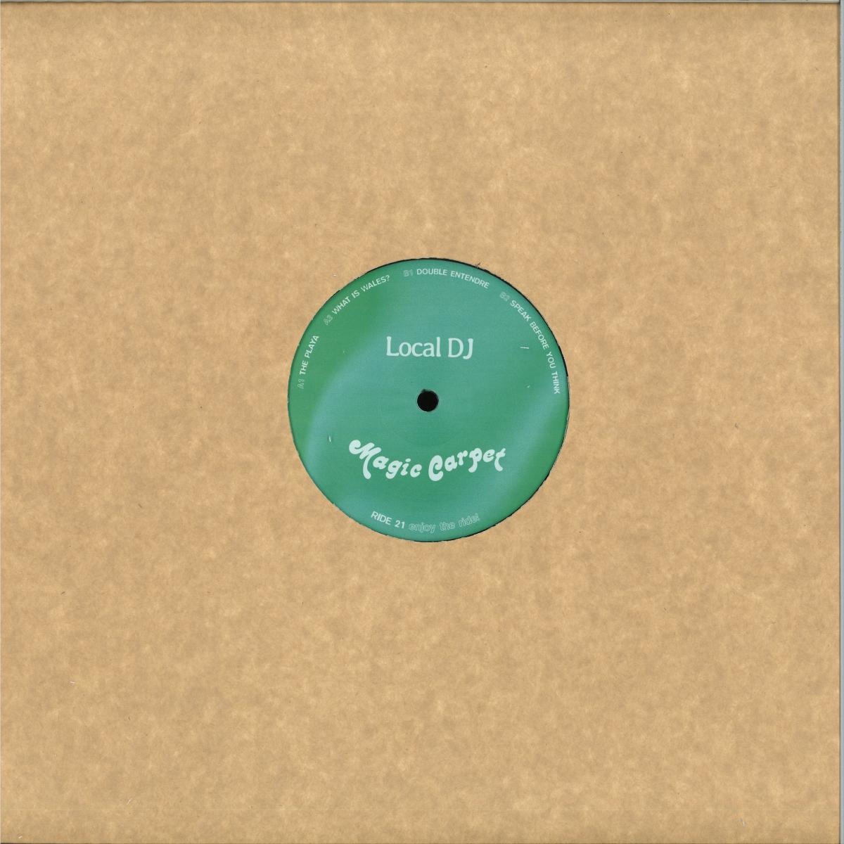 Local DJ - Thinking in English EP (VINYL 12" Magic Carpet RIDE21) | NEW Mint (M) Mint (M)-