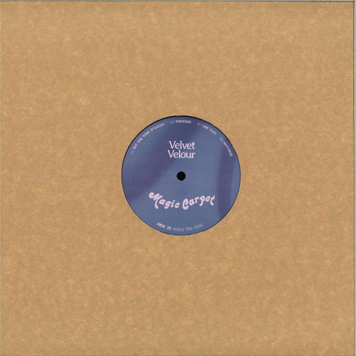 Velvet Velour - Energize EP (VINYL 12" Magic Carpet RIDE20) | NEW Mint (M) Mint (M)--
