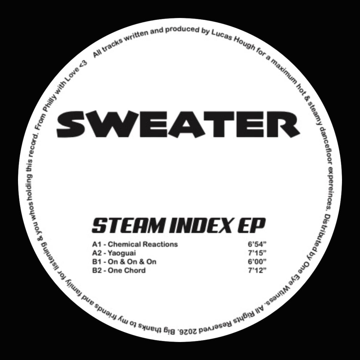 Sweater - Steam Index (VINYL 12" Sauna SAUNA001 2026) | NEW--