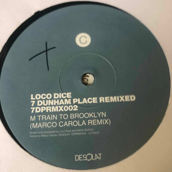 Loco Dice - 7 Dunham Place Remixed *RECORD 2 ONLY* | Near Mint (NM) Generic--
