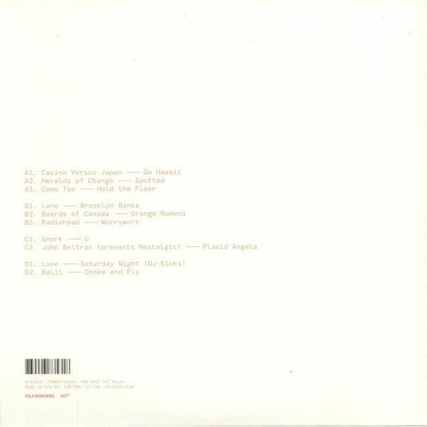 Lone (2) - DJ-Kicks (2LP Gatefold) | Mint (M) Mint (M)--