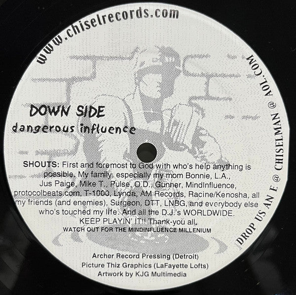 KJG - Influenced Mind EP (VINYL LP) | Excellent (EX) Generic--