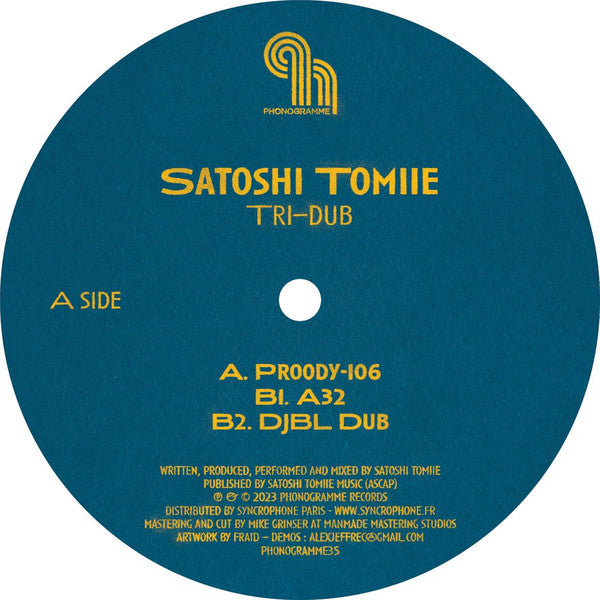 Tri-Dub (BLUE VINYL) | Mint (M) Generic--