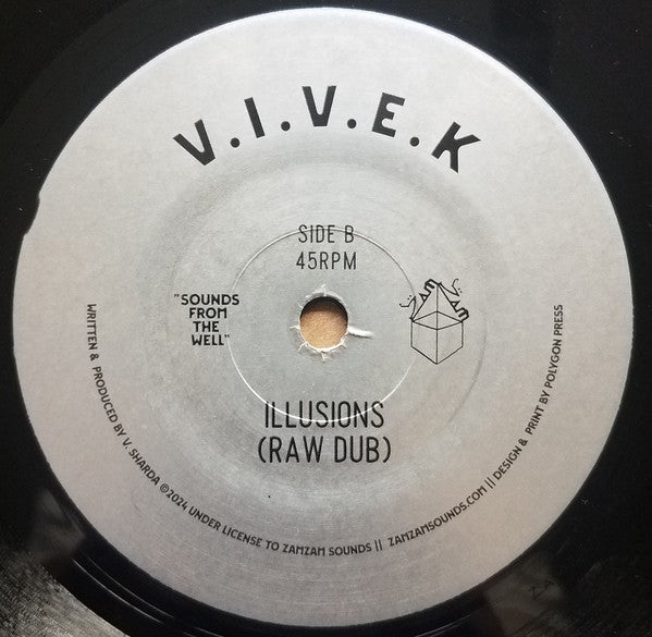 V.I.V.E.K - Illusions Dub (7" VINYL) | Mint (M) Mint (M)--