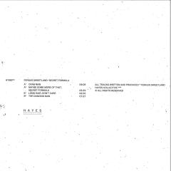 Fergus Sweetland - Secret Formula (VINYL) | Mint (M) Mint (M)--