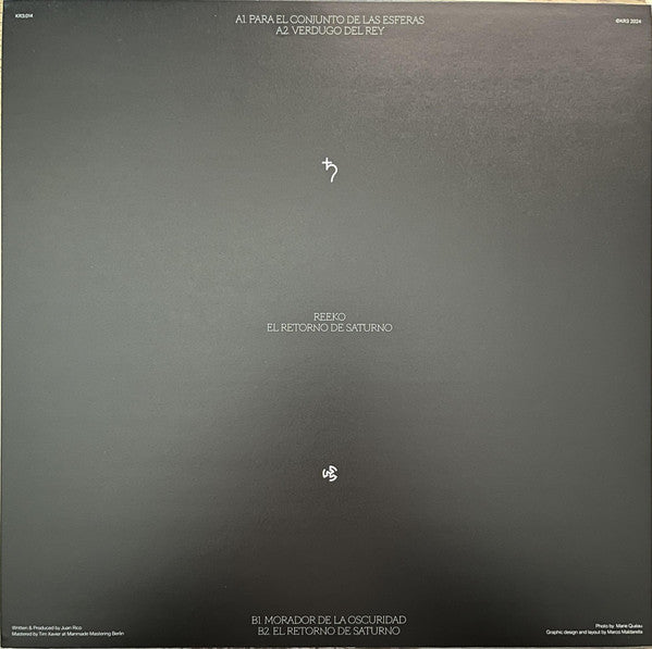 Reeko - El Retorno De Saturno (VINYL) | Mint (M) Mint (M)--
