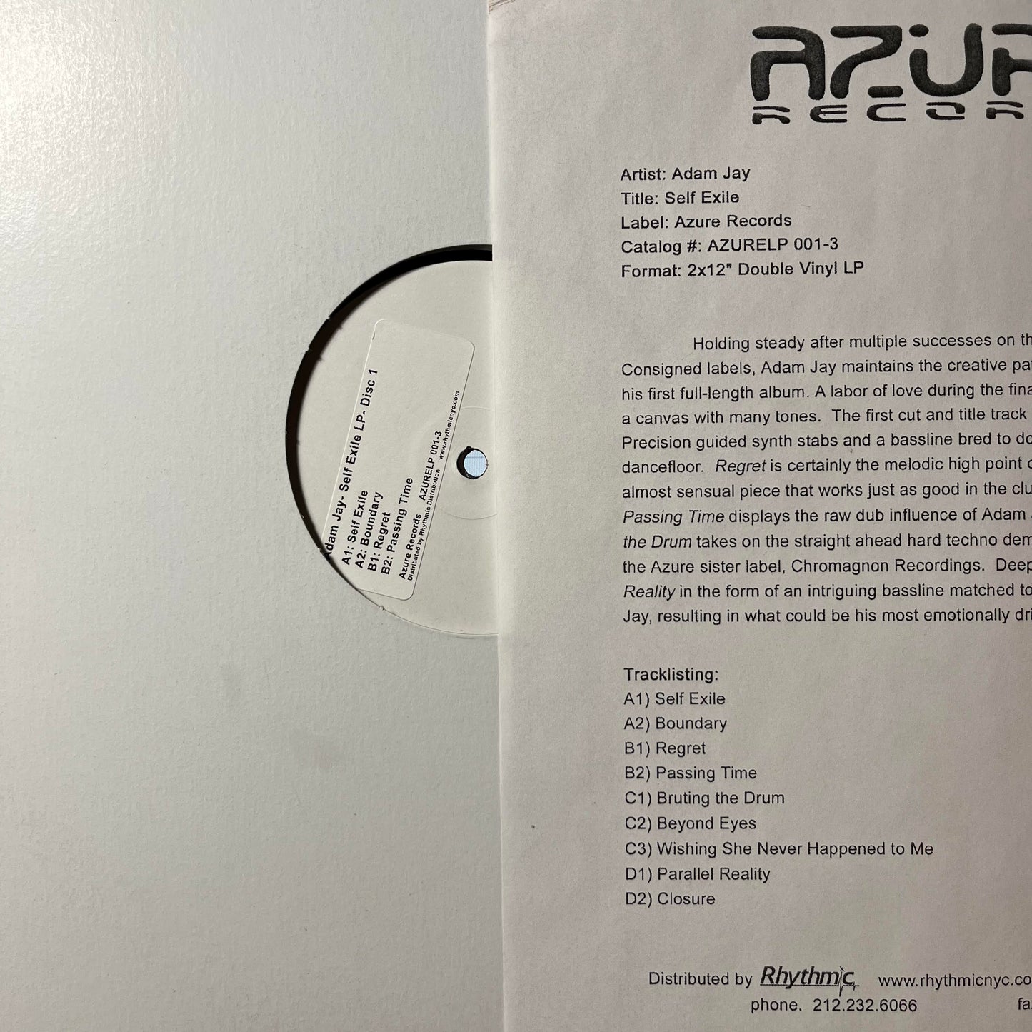 Self Exile (2xVINYL) | Mint (M) Generic--