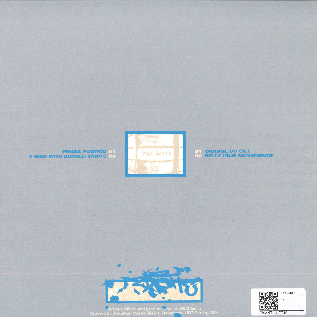 Quelza - Pensa Poetico (VINYL 12" Dekmantel DKMNTL-UFO16 2025) | NEW--