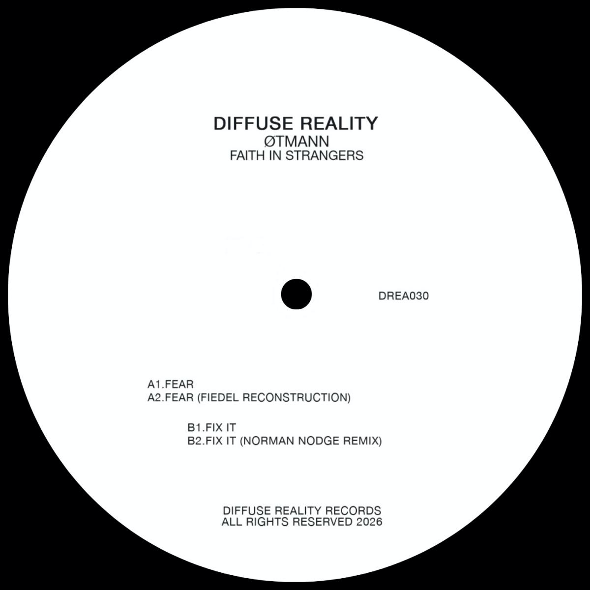 ØTMANN - (PRESALE 7/14/26) Faith in Strangers (VINYL) | Mint (M) Mint (M)--
