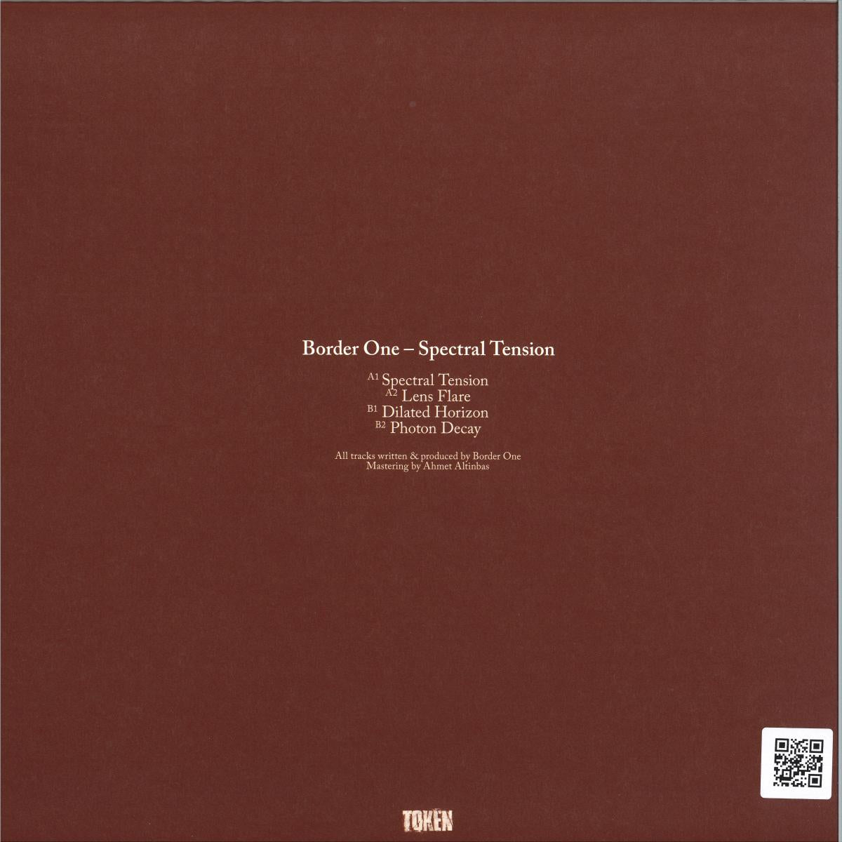 Border One - Spectral Tension (VINYL 12" Token Records TOKEN141) | NEW Mint (M) Mint (M)--