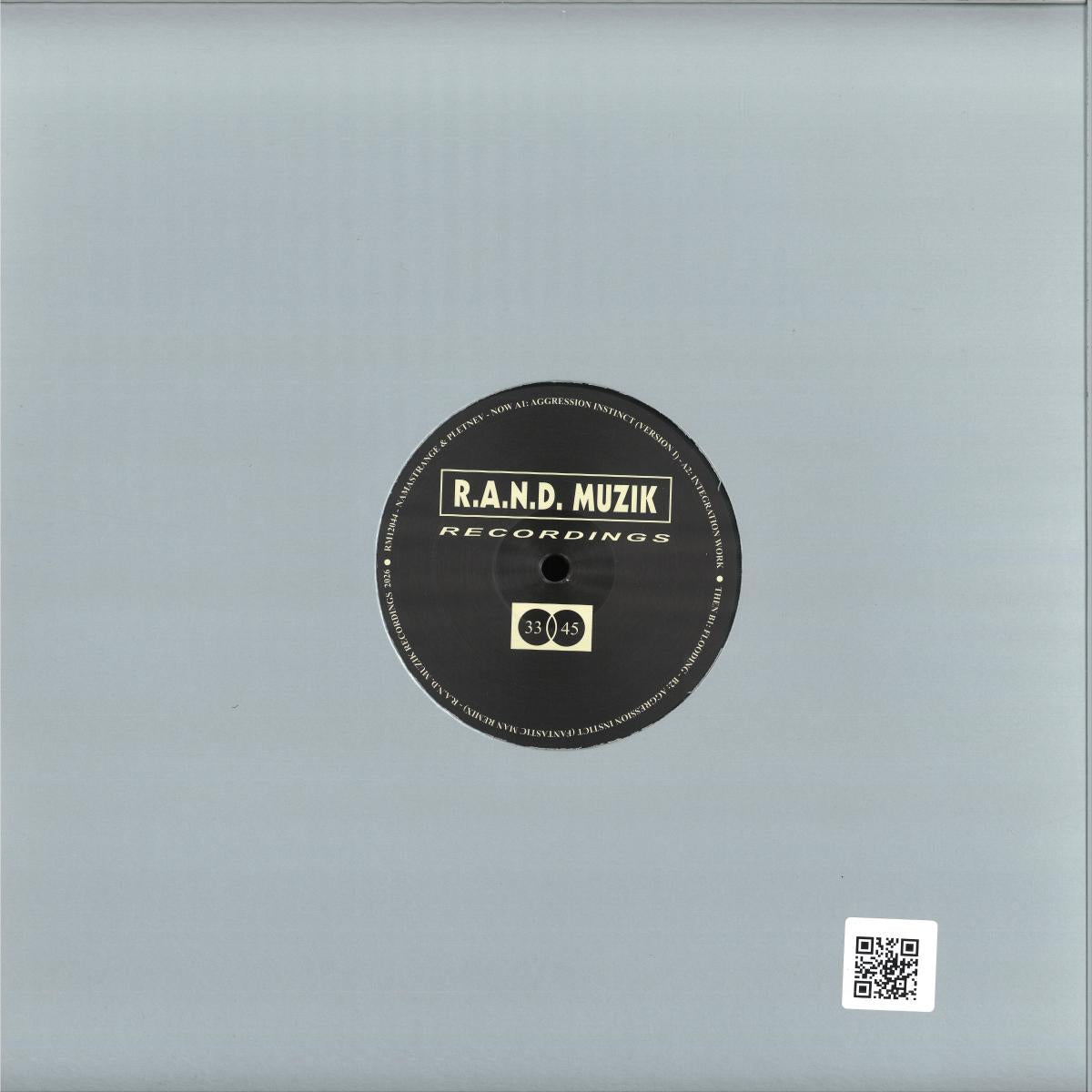 Namastrange & Pletnev - RM12044 (VINYL 12" R.A.N.D. Muzik RM12044 2026) | NEW--