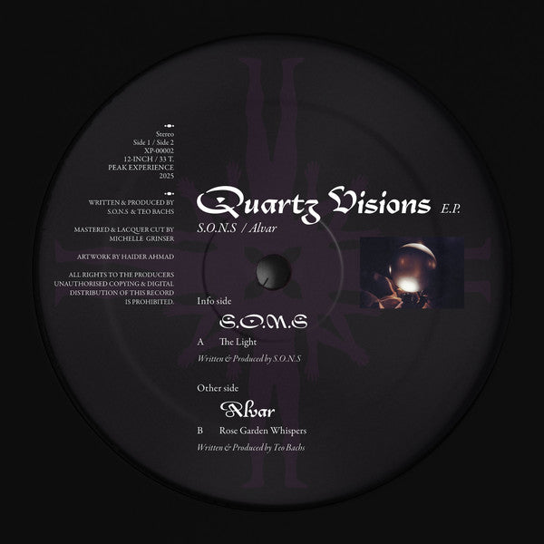 Quartz Visions E.P (VINYL) | Mint (M) Mint (M)--