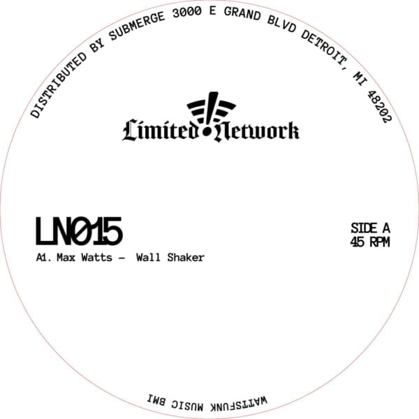 Max Watts - Wall Shake / All In One (VINYL) | Mint (M) Mint (M)--