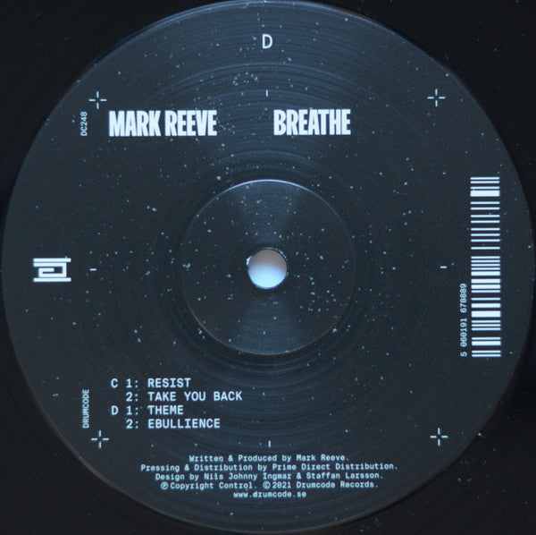 Mark Reeve - Breathe (2xVINYL) | Mint (M) Excellent+ (EX+)--