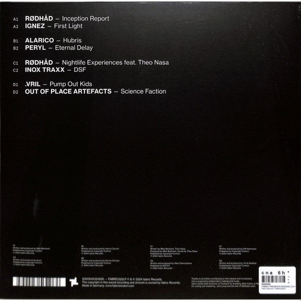 Fabric Presents Rødhåd | Mint (M) Mint (M)--