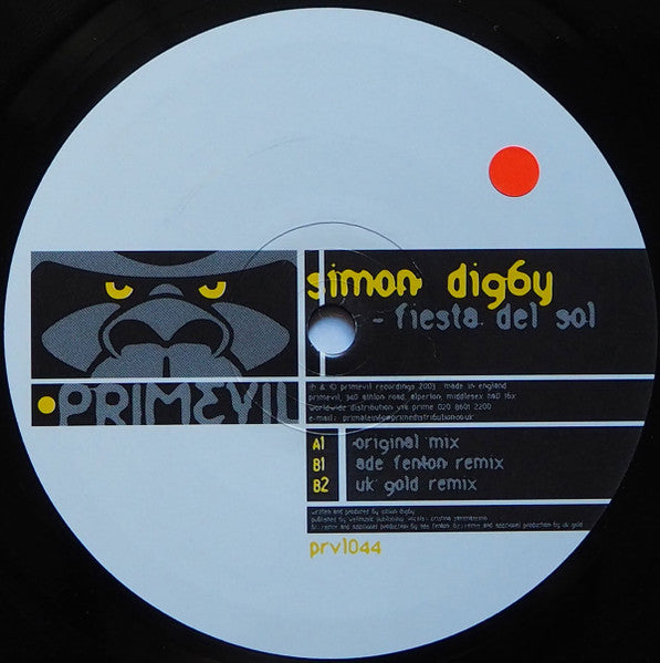 Simon Digby - Fiesta Del Sol (VINYL) | Near Mint (NM) Excellent+ (EX+)--