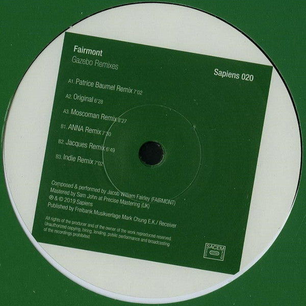 Gazebo Remixes | Mint (M) Mint (M)--