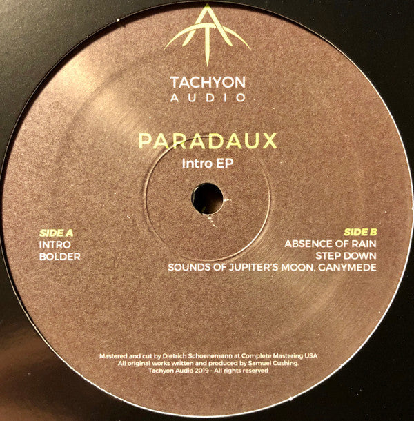 Intro EP (VINYL) | Mint (M) Generic--