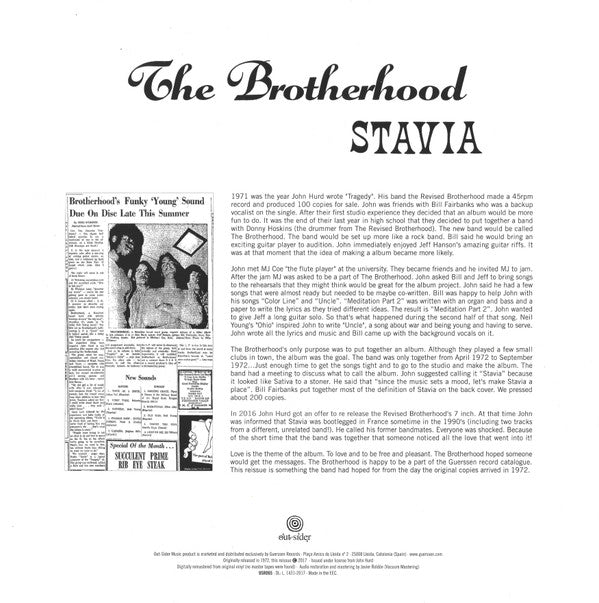 The Brotherhood (9) - Stavia | Mint (M) Mint (M)-