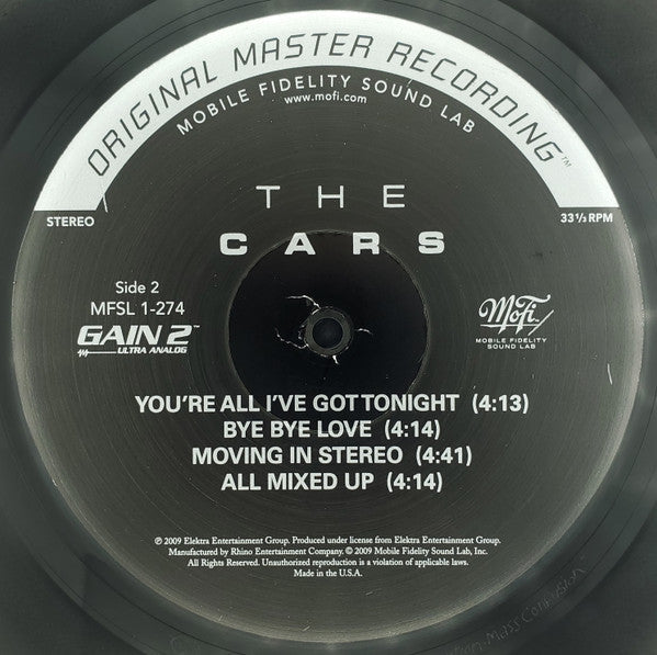 The Cars - The Cars | Mint (M) Mint (M)-