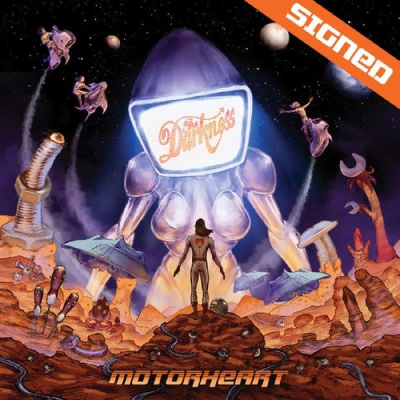 The Darkness - Motorheart (Clear VINYL) | Mint (M) Mint (M)-