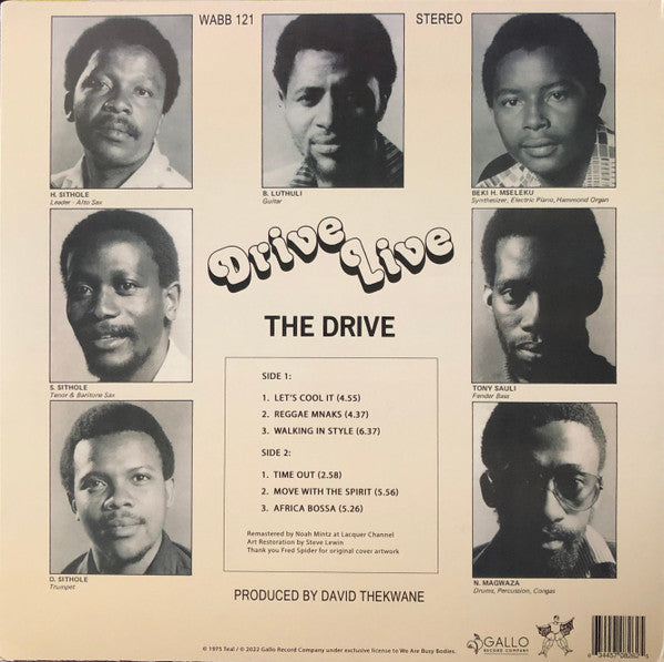 The Drive (2) - Drive Live | Mint (M) Mint (M)-
