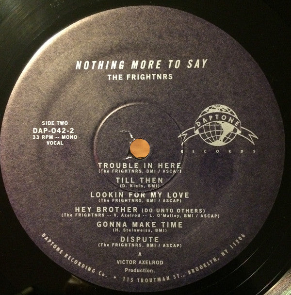 The Frightnrs - Nothing More To Say | Mint (M) Mint (M)-