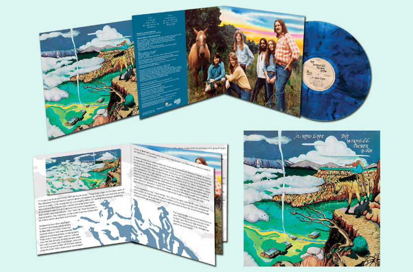 The Marshall Tucker Band - A New Life: 50th Anniversary Edition (Colored Vinyl, Blue Smoke, Anniversary Edition) | Mint (M) Mint (M)-