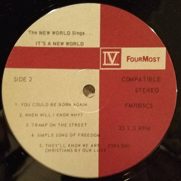 The New World With The Larry Mayfield Orchestra - It's A New World | Near Mint (NM) Near Mint (NM)-