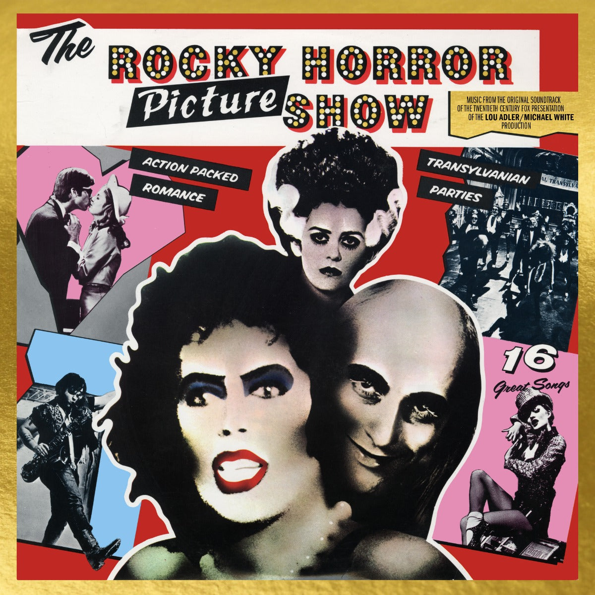 The Rocky Horror Picture Show - The Rocky Horror Picture Show 50Th Anniversary (RED/GOLD VINYL) | Mint (M) Mint (M)-